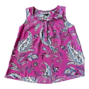 Talbots ladies top, pink, medium petite